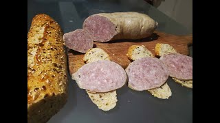 Recette saucisson à lail [upl. by Parsaye]