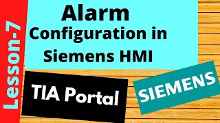 How to configure Alarm in TIA Portal  With Example [upl. by Adarbil]