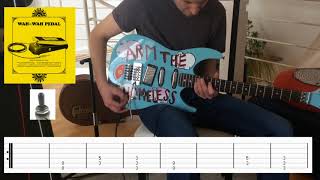 How to play quotWake upquot by Rage against the Machine on Guitar including Tabs [upl. by Akimik]