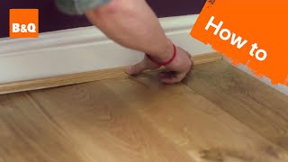 How to lay flooring part 5 finishing touches amp maintenance [upl. by Widera]