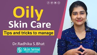 Oily Skin Care  Malayalam  Skin Sense  DrRadhika SBhat [upl. by France]