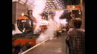 HP1 Platform 9 34 and Journey to Hogwarts Film Version [upl. by Atinuhs]