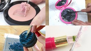 DESTROYING MAKEUP COMPILATION 1  The Makeup Breakup from Beauty News [upl. by Haelam]