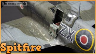 172 Spitfire Mk VIII  Eduard  step by step scale model build [upl. by Lishe]