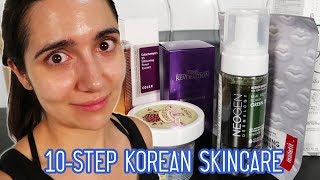 I Tried A 10Step Korean Skincare Routine For A Month [upl. by Khalid]