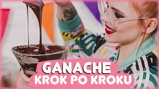 Jak zrobić IDEALNY CZEKOLADOWY GANACHE do tortu  Sugarlady [upl. by Nivrehs322]