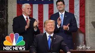 President Donald Trump’s State Of The Union Address 2018 Full  NBC News [upl. by Imelida]