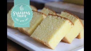 How to Bake Super Soft Moist Butter Cake Easy [upl. by Chelsae]