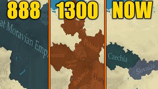 History of Czech Republic amp Slovakia every year [upl. by Hogen]