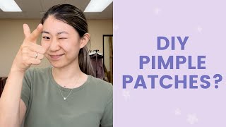 DIY Pimple Patches  FaceTory [upl. by Fesuoy]