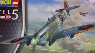 Unboxing Revell 132 Spitfire Mk IX [upl. by Aissela52]