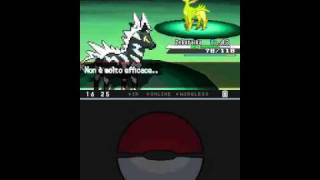 GUIDA PER COME CATTURARE VIRIZION TERZO LEGGENDARIO POKEMON BIANCONERO [upl. by Arabelle]