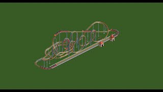 RCT2  5 useful looping coaster designs for scenario play [upl. by Metabel]