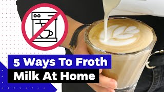 How To Froth Milk At Home Best Milk Frothers Review [upl. by Rosemaria]