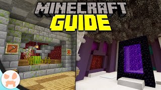 Futuristic Nether Hub  Minecraft Guide Episode 29 Minecraft 1152 Lets Play [upl. by Trebleht962]