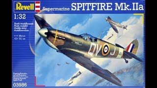 Revell 132 Supermarine Spitfire MkII  Part 1 [upl. by Annol]