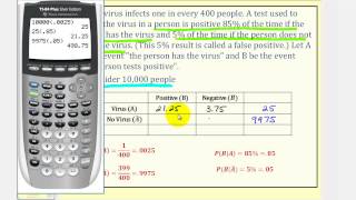 Probability Bayes Theorem [upl. by Lyckman]