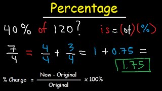 Percentage Word Problems [upl. by Certie]