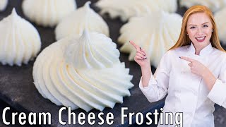 The BEST Cream Cheese Frosting Recipe  Just 5 Ingredients [upl. by Irena]