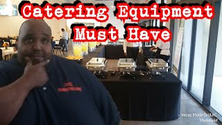 HOW TO START A CATERING BUSINESS  Proper catering equipment why  THINGS YOU NEED TO KNOW [upl. by Adnamal]