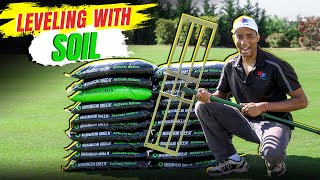 How to Top Dress and Level Your Lawn with Soil [upl. by Schlenger]