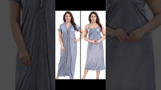 Beautiful Nightwear Night dresses Night Robe Ladies Nighty MODERN NIGHTIES Bridal maxi Sleepwear [upl. by Dnallor]