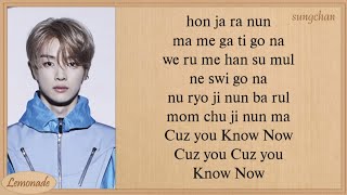 NCT U  Know Now Easy Lyrics [upl. by Ned]