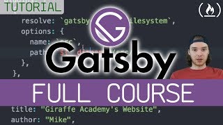 Gatsby  Full Tutorial for Beginners [upl. by Acebber]