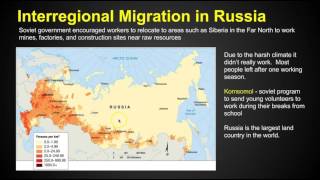 Chapter 3 Key Issue 2  Migration  AP Human Geography [upl. by Aynotahs]