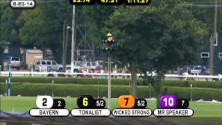 V E Day  2014 Travers Stakes G1 [upl. by Yaresed302]