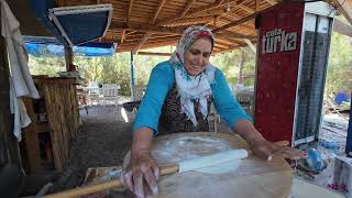 Gözleme in Turkey  Fethiye [upl. by Susejedairam]