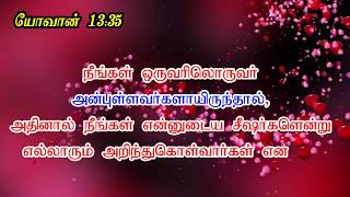 25 Bible Verses About quotLOVEquot in Tamil [upl. by Calli386]