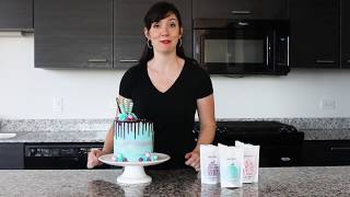 How To Cake Drip  Cake Craft USA [upl. by Ibbor]