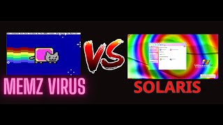 MEMZ Vs Solaris  Virus Trojan Demonstration [upl. by Nedarb]