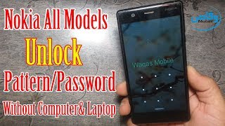 Nokia 3 TA1032 Unlock PatternPassword Without Computer amp Laptop  Nokia TA1032 Hard Reset [upl. by Zannini715]