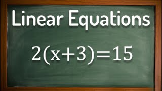 solving linear equation brackets  GCSE Maths [upl. by Martz]