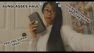 Luxury Sunglasses Haul amp Unboxing [upl. by Nosnevets]