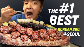 The 1 BEST KOREAN BBQ in Seoul South Korea [upl. by Ariad]