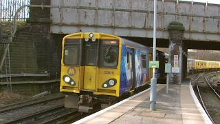 Half an Hour at 216  Birkenhead North Station 1022017  Class 507 508 terminus [upl. by Goraud]