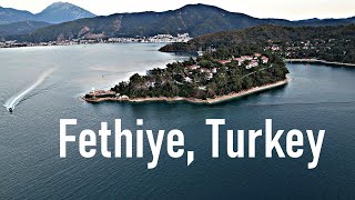 Fethiye Turkey  4K Drone [upl. by Giavani]