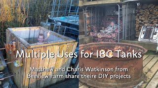 11 DIY Projects to Upcycle IBC Tanks and their Metal Cages [upl. by Averi]