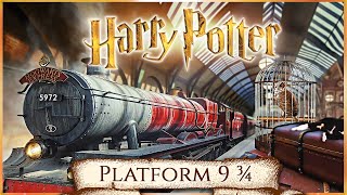 Platform 9 ¾ at King’s Cross ASMR Harry Potter Philosophers Stone Inspired Ambience ⚡ Study Relax [upl. by Leber142]