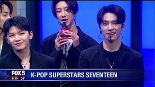 SEVENTEEN on Good Day New York [upl. by Valerle]