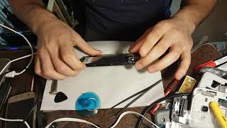 Samsung Galaxy S6 battery replacement tutorial G920 [upl. by Lever]