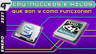 CPU Nucleos e Hilos  Explicación sencilla [upl. by Courtney905]