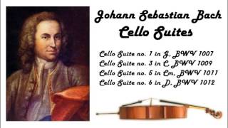 Johann Sebastian Bach  Cello suites in 432 Hz great for reading or studying [upl. by Ecyal983]