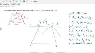 7ročník Konstrukce lichoběžníků 1 [upl. by Nywroc]