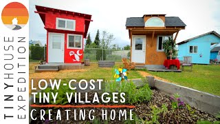 Inspired SelfManaged Tiny Home Village for Formerly Homeless [upl. by Aitetel881]