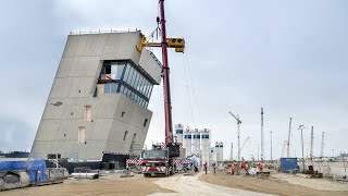 Het nieuwe Sluis Operatie Centrum het zenuwcentrum van de sluis  Zeesluis IJmuiden [upl. by Nuncia]