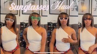 Huge Sunglasses Haul [upl. by Marr]